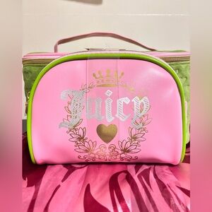 Juicy couture makeup bag & pouch